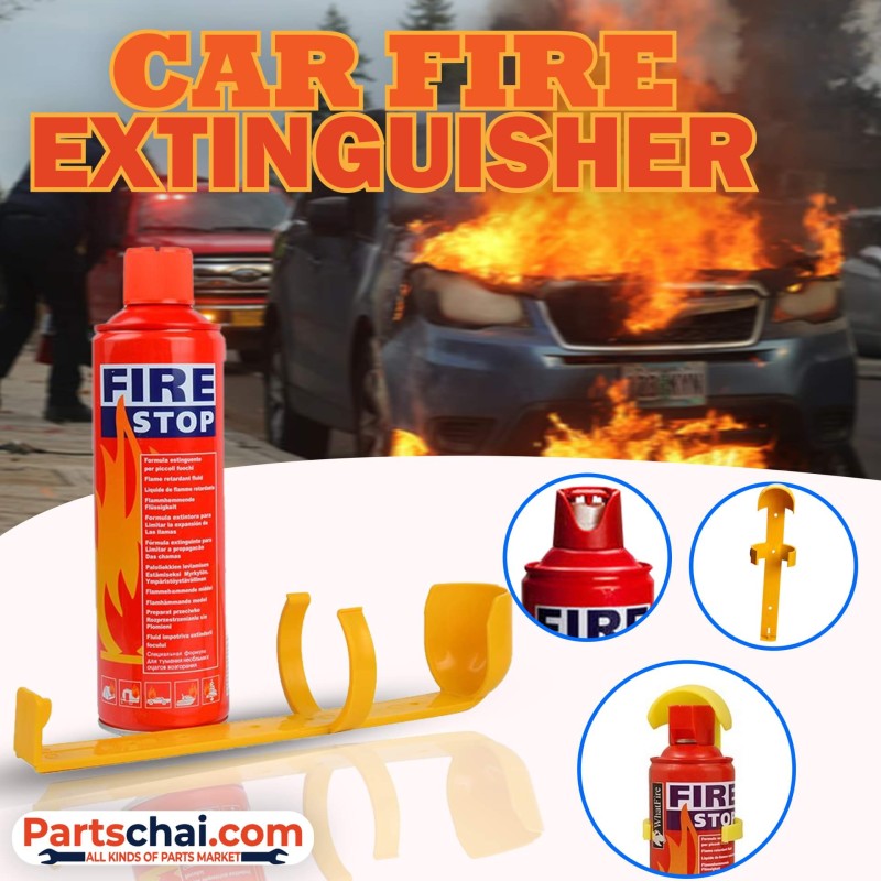 Mechanical Foam (Afff) Based Car Fire Extinguisher, Capacity: 400 Ml