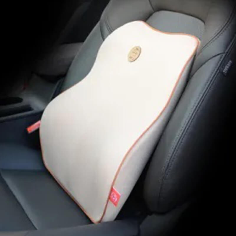 Car Lumbar Support Pillow Memory Foam Seat Chair Waist Lumbar Back Support Cushion Car Massage Pillow Supports Car