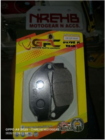 Suzuki Gixxer Rear Brake Pad
