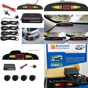 LED Parking Sensor Kit With 4 Sensors