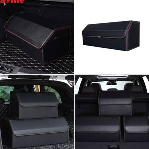 Portable Car Trunk Organizer Storage Bag with Cap