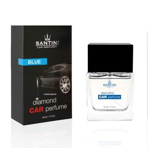 Luxury Car Air Freshener with Applicator - Diamond Blue