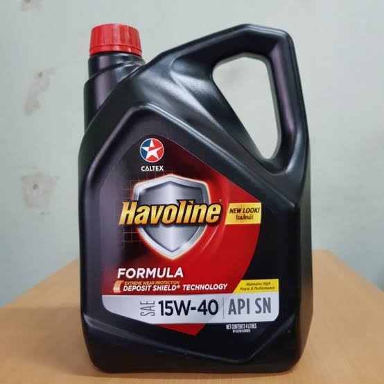 Havoline Formula SAE 15W-40 Mineral Oil