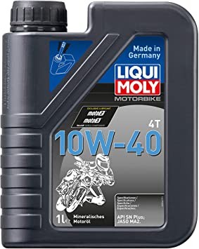 LIQUI MOLY 4T 10W-40 Mineral(1 LITER) SN Plus