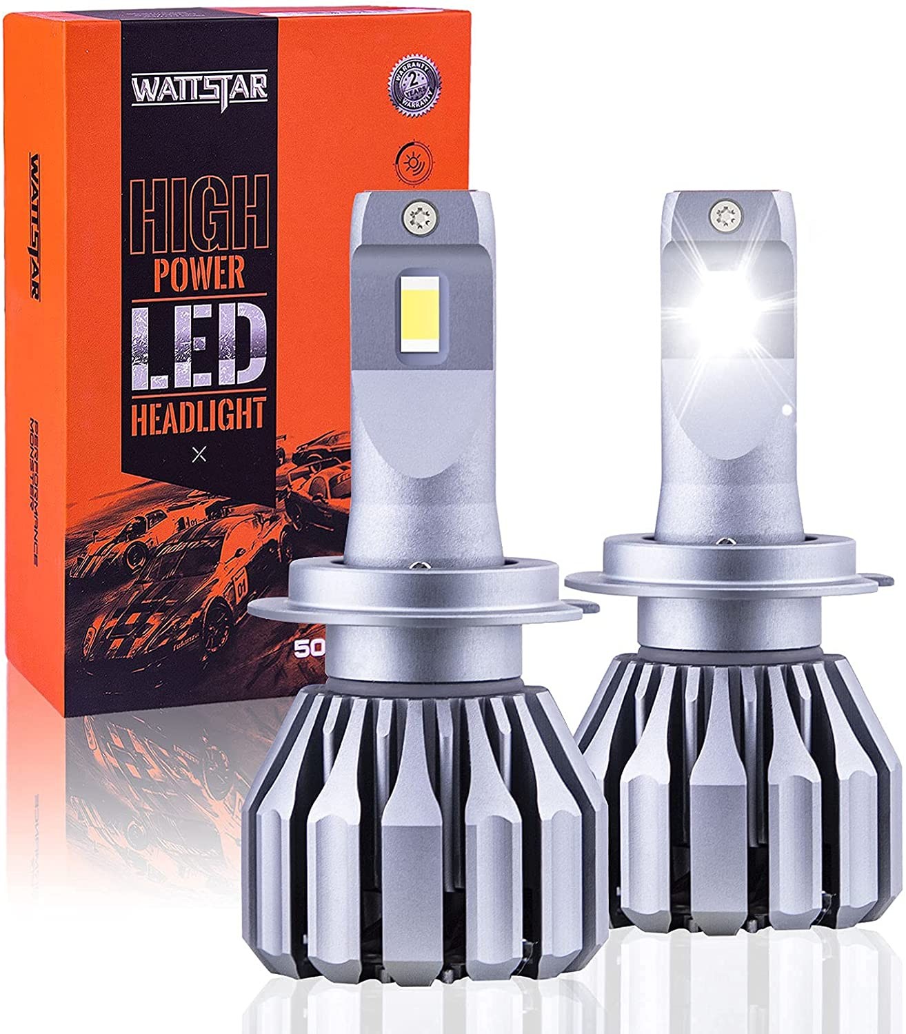 Car wattstar high power head light led
