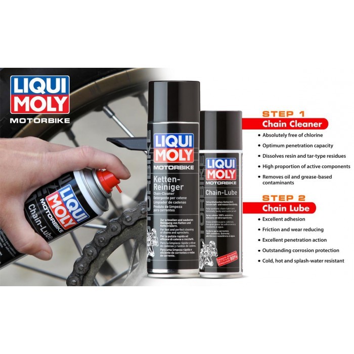 MOTORBIKE CHAIN AND BRAKE CLEANER