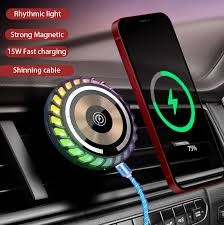 Magnetic Wireless Car Charger W06