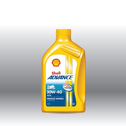 Shell Advance AX5 (20W-40) Premium Mineral Oil