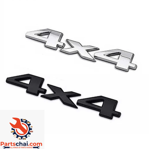 3D Metal 4×4 Logo
