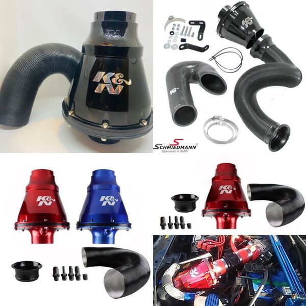 Universal Car Cold Air Intake Filter Aluminum Induction Kit Hose Pipe System