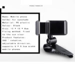 Creative Sunshade On-Board Mobile Phone Stand Car Navigation Stand Inside With Buckle Bracket