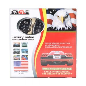 Eagle Luxury Value Vehicle Security Car Alarm System, KD-F77