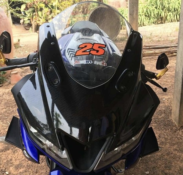 R15 V3 Carbon Fiber Head Cowl Yamaha Thailand