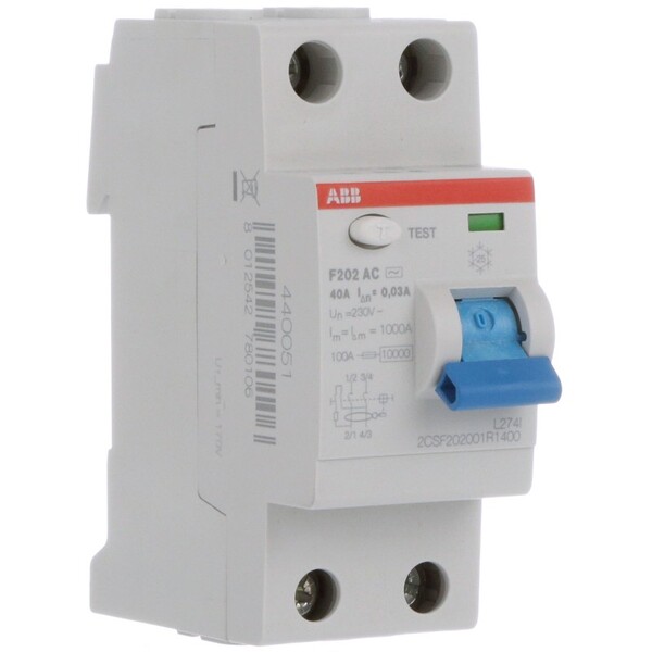 ABB Circuit Breaker F202AC-40/0.03