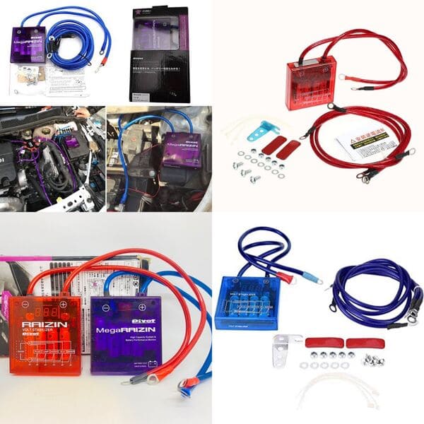 RAIZIN  VOLTAGE STABILIZER BLUE/RED